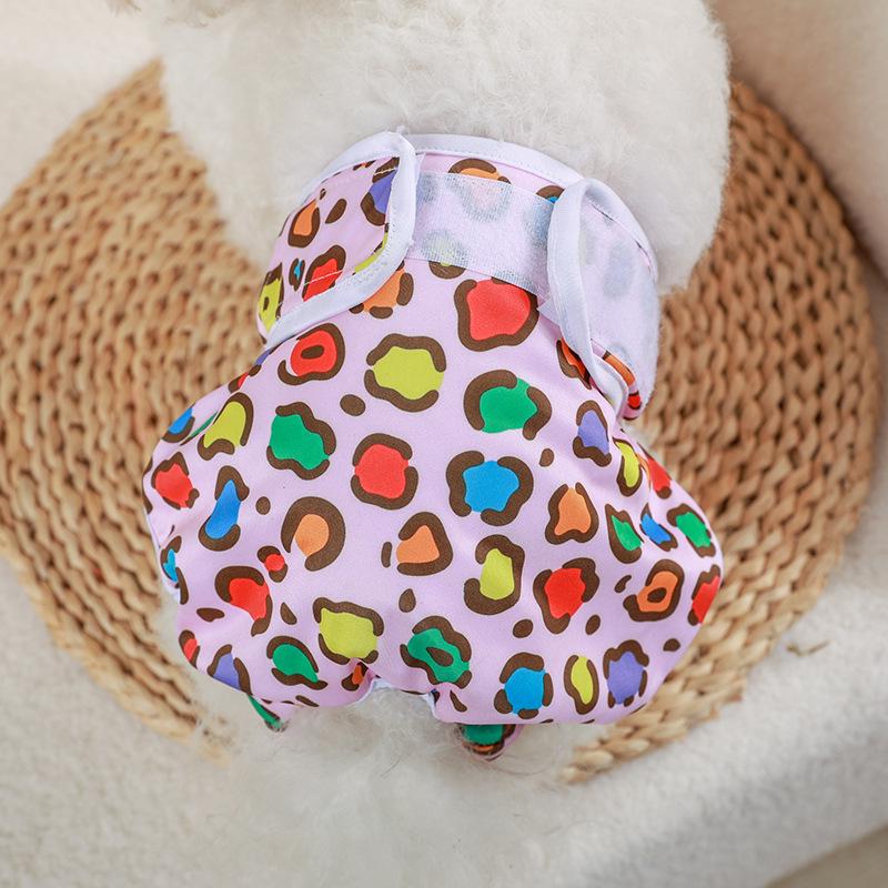 Физиологические штаны для собак женского пола - менструальные подгузники и одежда для домашних животных на весну/лето.