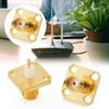 Connector SMA Female Plug 4 Hole Flange PCB Converter RF Connector SMA Female Jack