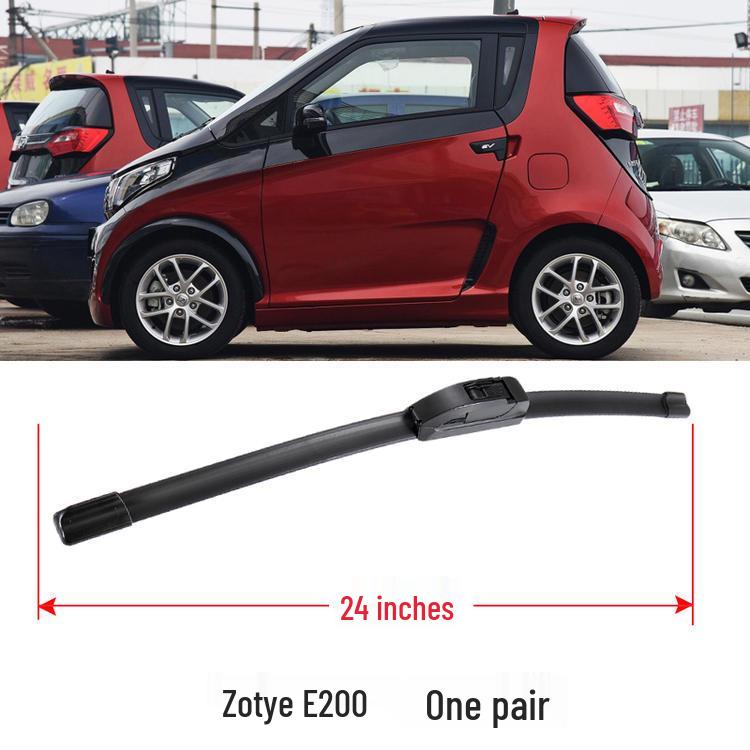 Zotye E200 Передняя бескаркасная щетка стеклоочистителя Резиновая лента (Оригинал, 2018)