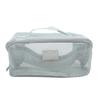 Women Travel Portable Cosmetic Storage Pouch Toiletry Organizer Bag Mesh Transparent Wash Bag Tote Multifunctional Makeup Case Washbag