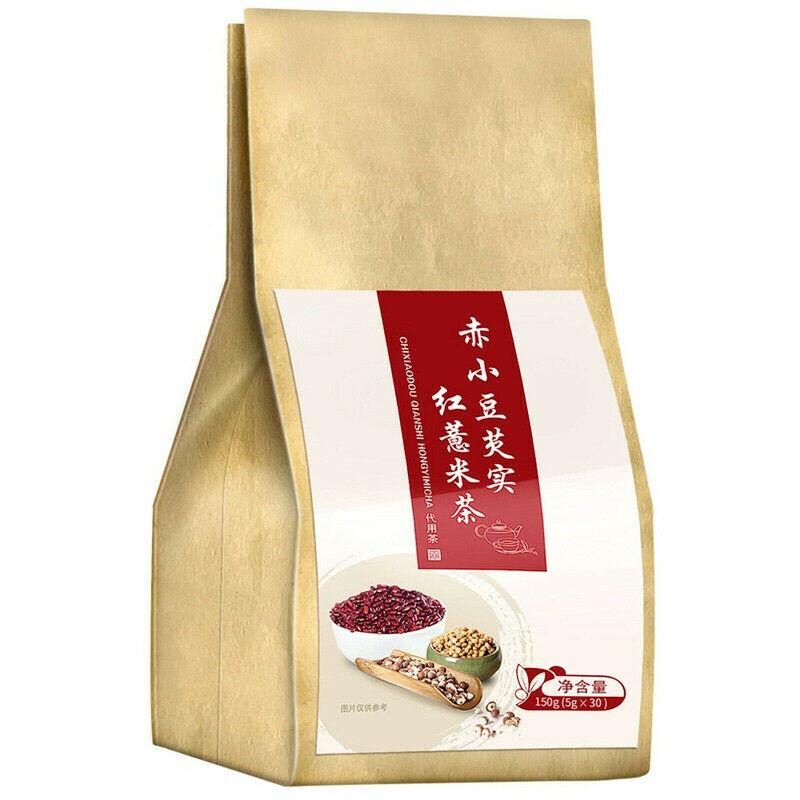 Red Bean and Barley Tea Red Bean Euryale Ferox Moisture Removing Health Tea 5g*30