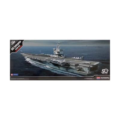 Academy 1/600 Атомный авианосец ВМС США CVN-65 Enterprise Пластиковая модель 14400