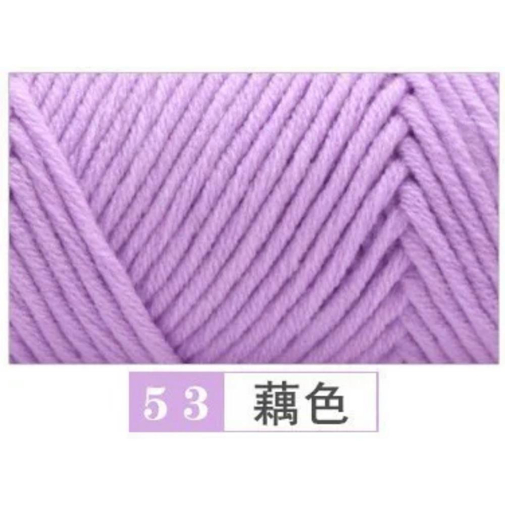 100 г Пряжа Pure Colour Lover Мягкая молочная хлопковая пряжа Шерстяная пряжа 8 сложений Нить для вязания шарфа Шерсть Ручная работа DIY Шарфы Подарок