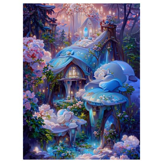 5D пейзаж Алмазный узор Artest Stream повышает креативность, уменьшает стресс, мозаика, алмазная вышивка, украшение для дома, сделай сам, подарок