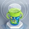 360 Rotated Toddler Training Cup with Double Handle Infants Water Bottle  Drinking Water Bottle