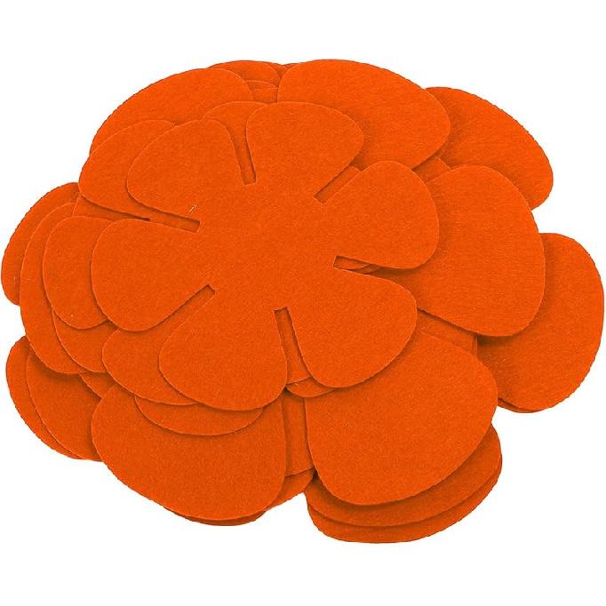 POT PAN PROTECTOR FELT STACKING PADS COOKWARE SEPARATORS KITCHEN SUPPLIES FOR HOUSEHOLD 12PCS (Red)