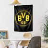 Borussia Dortmund Wall Decor Tapestry Art For Pet Memorial Birthdaywedding Party Backdrop Family Gift