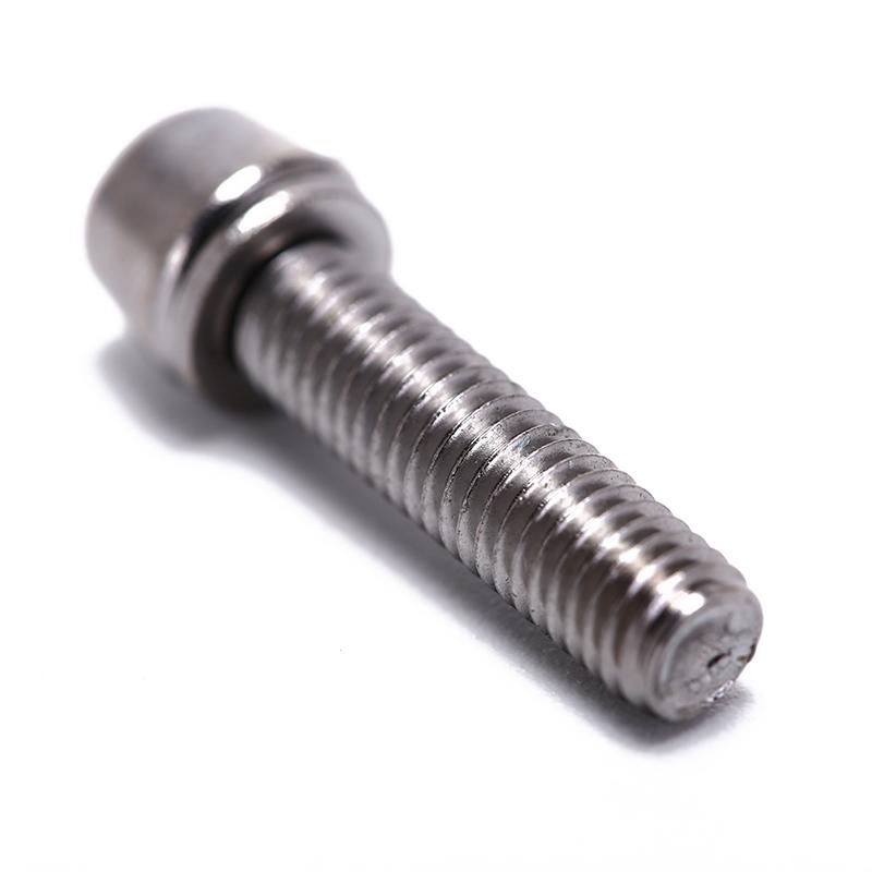 6Pcs Bicycle Headset Stem Cap Screw Steel Bicycle Seat Disc Bolt M5 * 20Mm