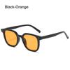 Retro Square Gradient Blush Sunglasses No Makeup Uv400 Protection Anti-Glare Shades Decorative Eyewear For Women & Men