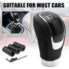 5 Speed Shift Knob, Weighted Manual Gear Shifter Knobs, Leather Gear Shifting Handle, Automotive Manual Universal Transmission, Interior Automatic