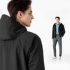 VICUTU Breaker III Men's City Light Outdoor 3-Proof Hooded Jacket