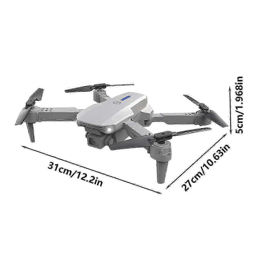 LYUCRAZ Foldable Drone with Thermal Imaging Camera, 1080P HD, RC Quadcopter, Altitude Hold, Headless Mode, Speed Control, Compatible with Gray 2026