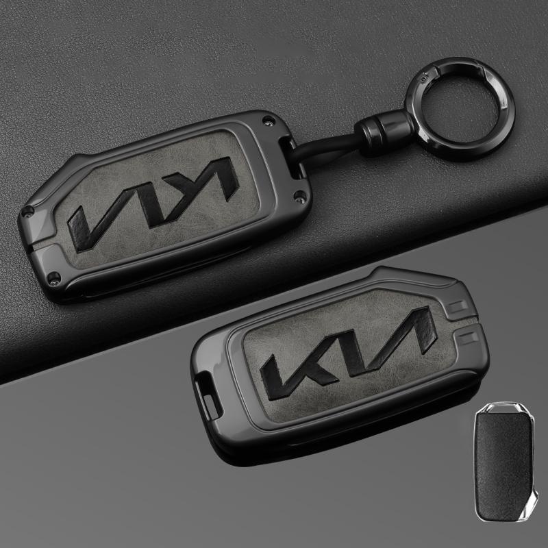 Leather Car Key Cover Case For KIA Sportage 2023 R GT Stinger Ray Sorento Ceed Cerato Forte Niro Soul h3 Telluride 2020 K5 K8 2022