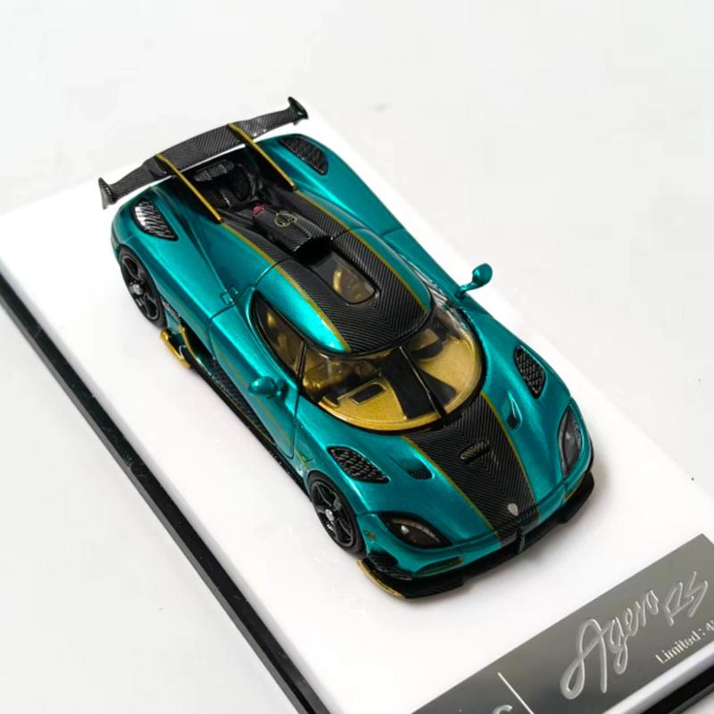 TPC 1:64 Scale Agera RS Simulated Alloy Toy Car Model Display Decorative Piece Classic Collectible