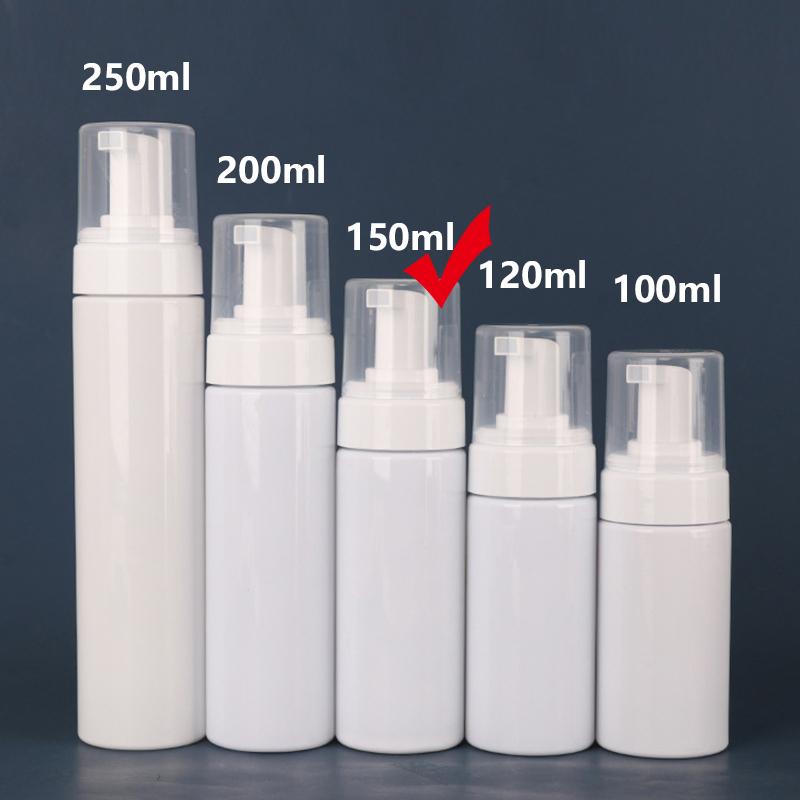 100/120/150/200/250Ml Lotion Foam Pump Bottle Dispenser Empty Refillable For Hand Soap Shampoo Cleanser Container Potable Travel