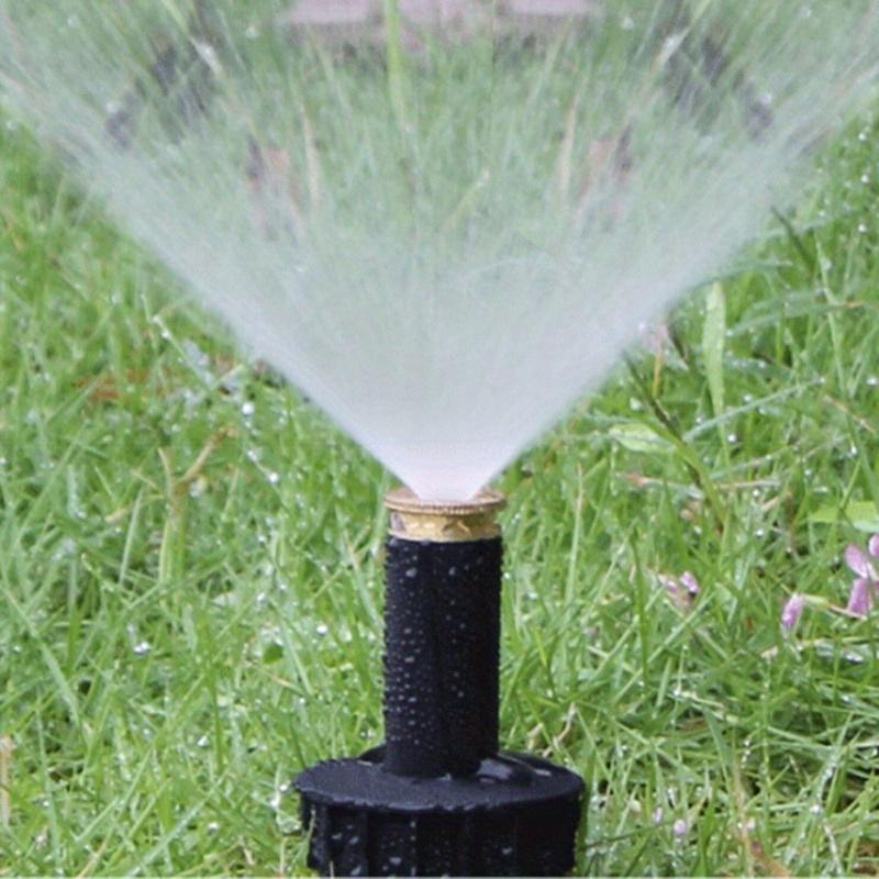 1Pc Automatic Pop Up Sprinklers 90/180/360 Degree Irrigation Watering Tool Garden Spray Nozzle Lawn Watering Sprinkler Head