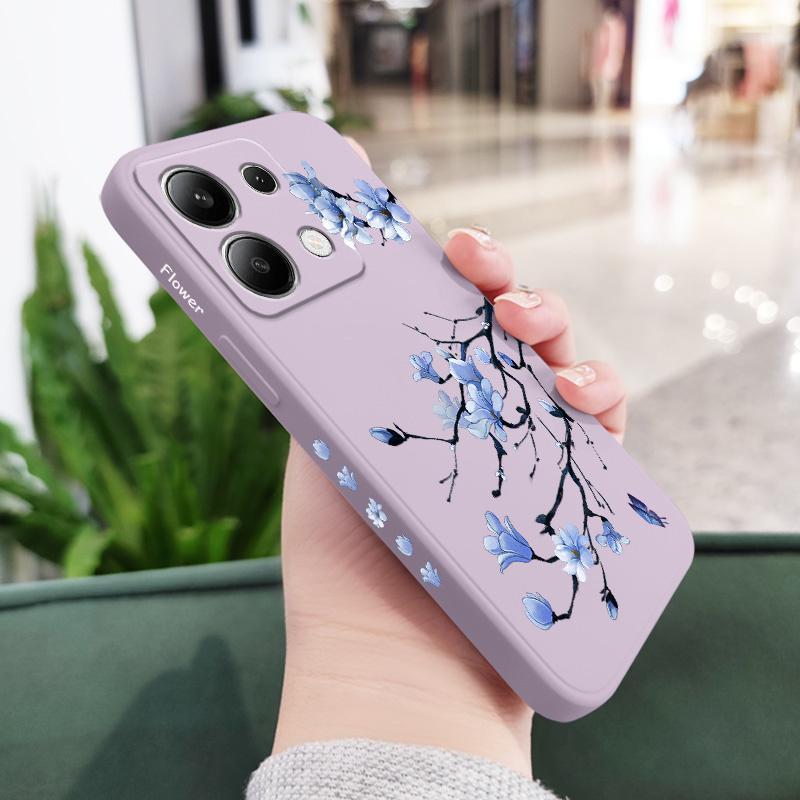 Цветущая Орхидея Чехол для Телефона Для Xiaomi Redmi Note 15 Pro Plus 4G 5G Силиконовый Чехол