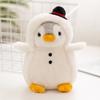 Cute Transforming Penguin Plush Toy In Dinosaur Costume  7.87 Inches Soft Stuffed Animal Home Decor Accent  Gift for Friends