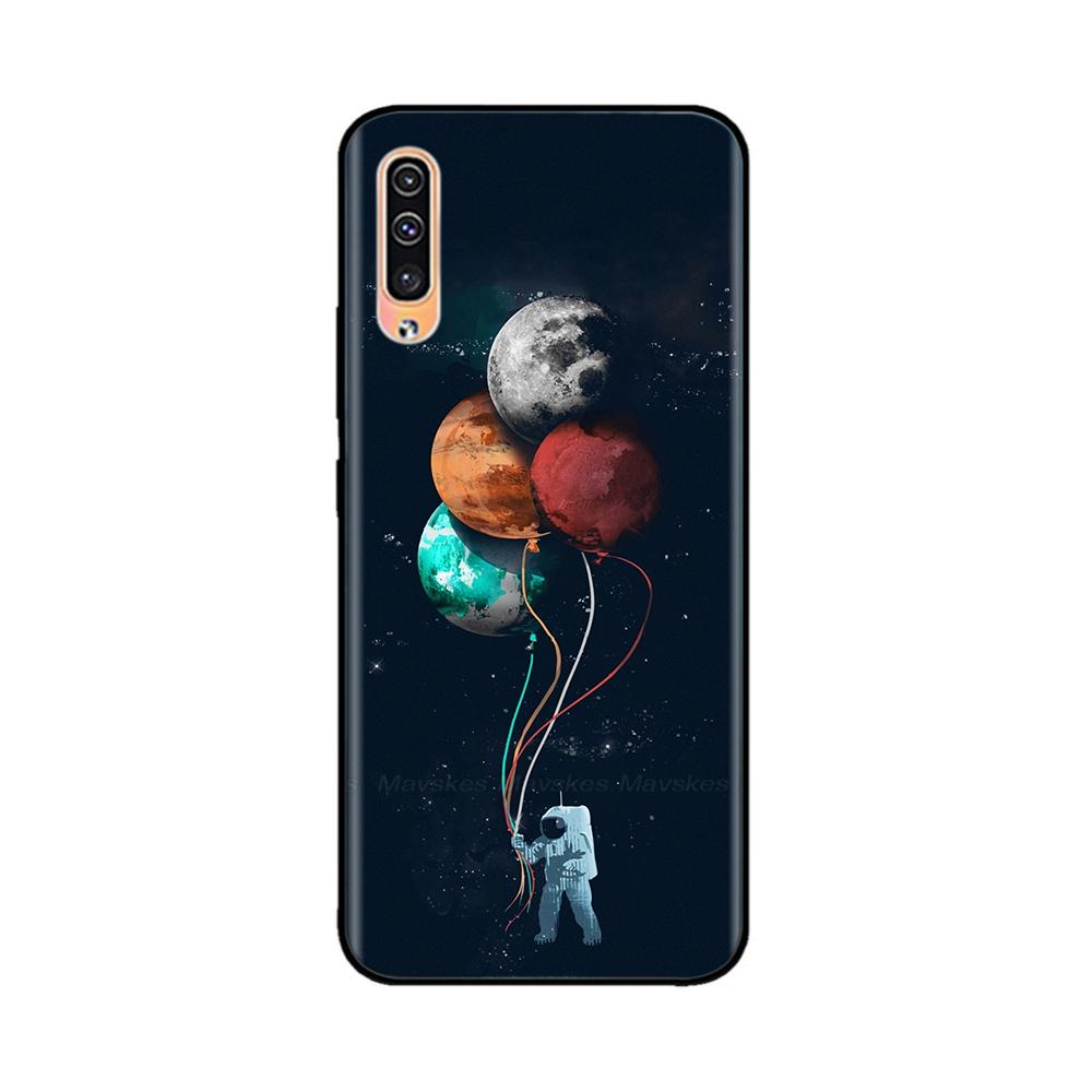Для Samsung Galaxy A50 A50S A30S Чехол Мягкая Черная Силиконовая Задняя Крышка Чехол для Телефона Для Samsung A 50 A 50 30 S Fundas Coque Бампер