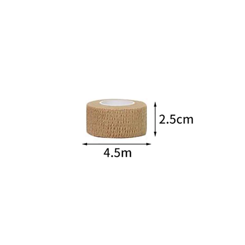 Нетканый эластичный спортивный самоклеящийся эластичный бинт, лента-бинт, эластопласт для поддержки колена, пальцев, лодыжки, ладони, плеча