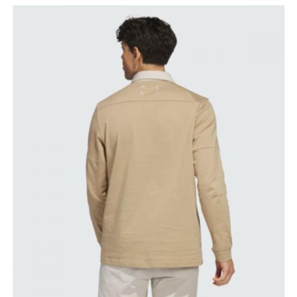 Adidas Golf Adidas Gore Back Adicross Long Sleeve Golf Polo Shirt