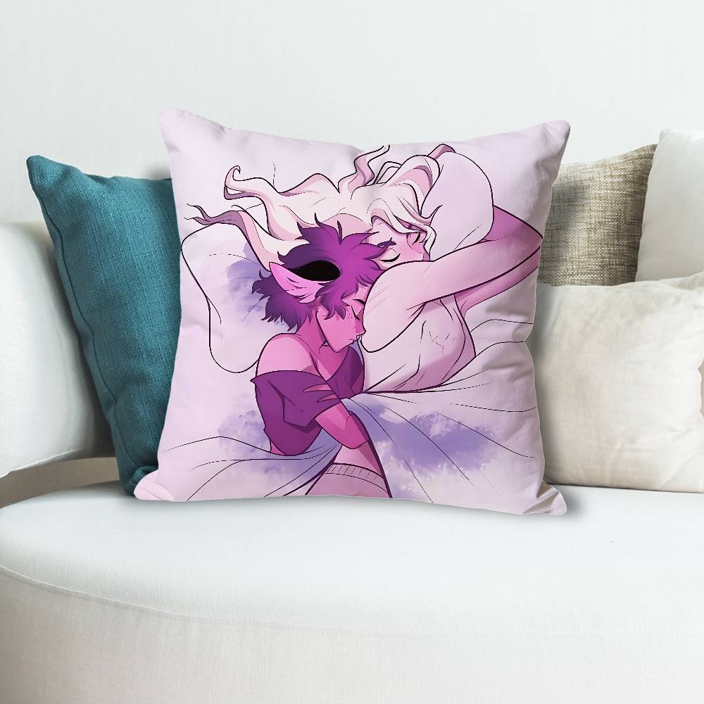 CCatradora SShera Pillow Cases for Bedroom Living Room Sofa Home Decor Polyester Cushion Cover with Zipper
