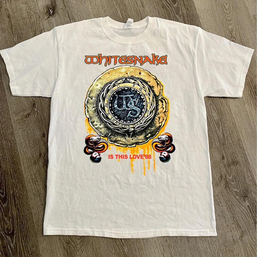 Hot Whitesnake Band Gift For Fan White S-2345XL Unisex Unisex T-Shirt