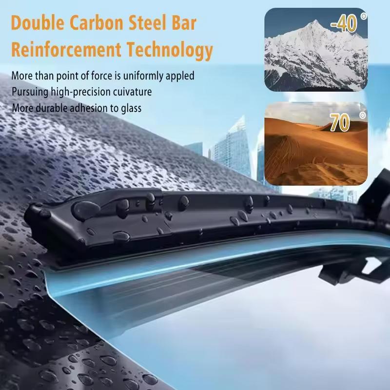 Wiper LHD Front Rear Wiper Blades Set For Opel Corsa D 2006 - 2014 Windshield Windscreen Window Brushes 26"+16"+12" Wipers Blades 3