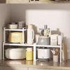 Extendable 3-Tier Kitchen Countertop & Cabinet Storage Rack