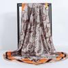 High-quality Luxurious Silk Scarves Headband Scarfs Neck Scarf For Women Chain Silk Scarf Women's Decorative Shawl