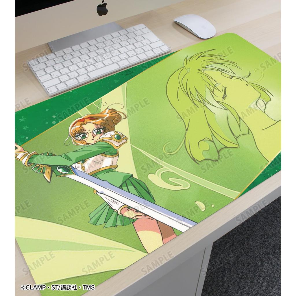 TV Anime Knight Hououji Fuu Desk Mat "Magic Rayearth" Multi-Function