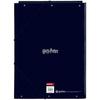 Classeur Folio - SAFTA - HARRY POTTER CAPTAIN - Couverture rigide - 3 rabats - Bleu Marine