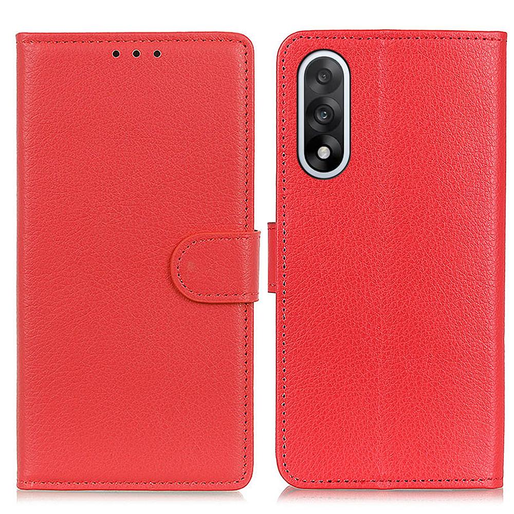 For OnePlus Nord 5 5G Wallet Case PU Leather Phone Cover Litchi Texture