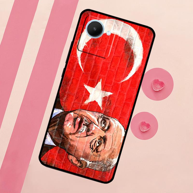 Turkey Recep Tayyip Erdogan For Realme C67 C75 C63 C61 C71 C55 C51 C65 C53 10 11 12 13 14 15 Pro Plus GT6 GT7 Pro Case