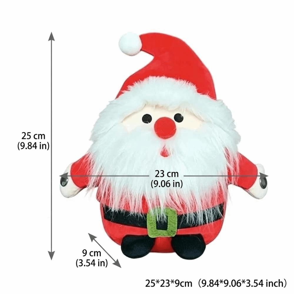 Soft Plush Material Interactive Stuffed Doll Body Induction Beat Piano Toy Christmas Parties