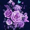 Colorful Diamond 5DDIY Painting Embroidery Animal Flower Picture Rose Mosaic Butterfly Cross Embroidery Wall Home Decoration