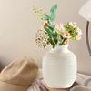 Plastic Flower Vase Indoor Outdoor Real Floral Dried Flower Holder Modern Arrangement Container Living