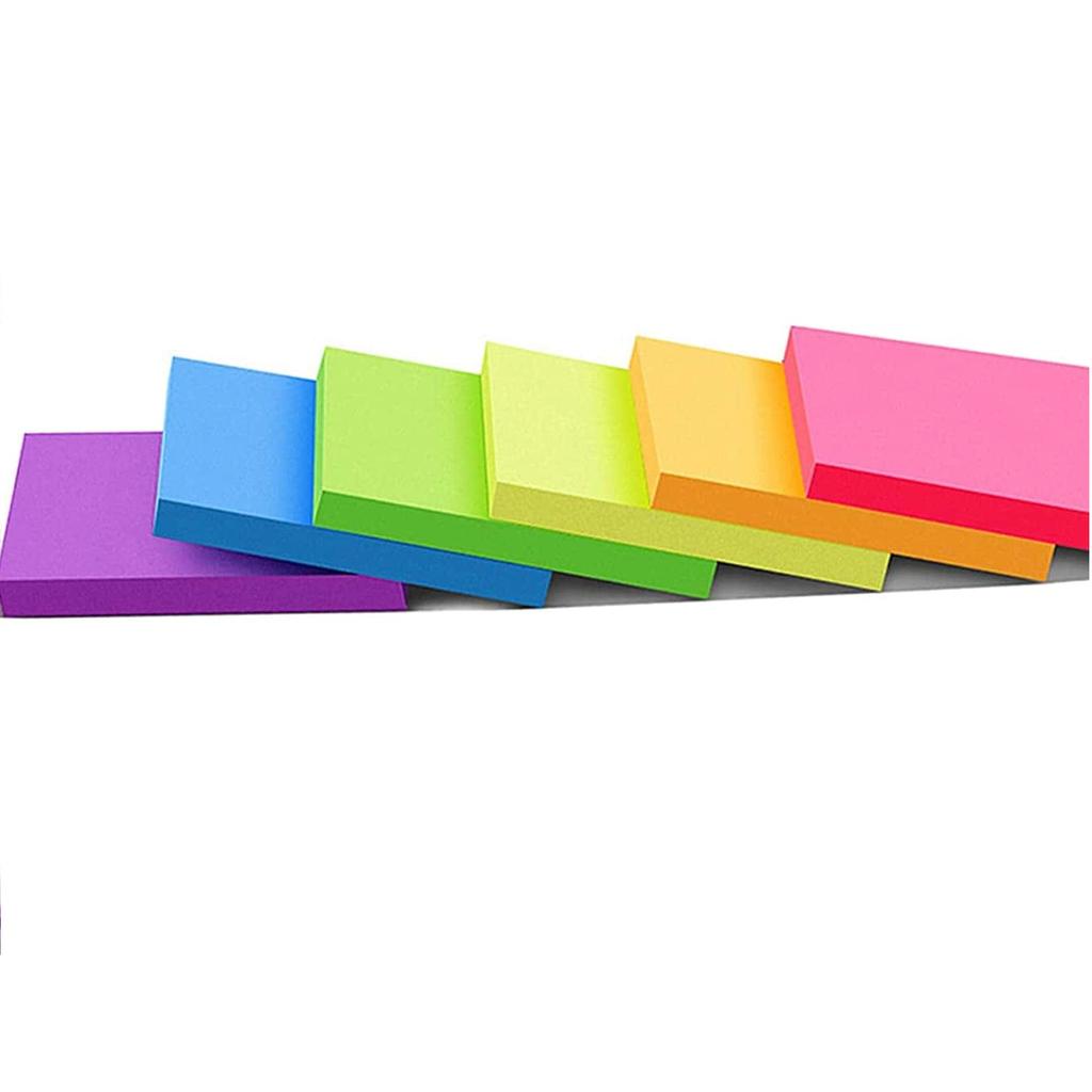 6 цветов/набор 300 листов 3-дюймовый блокнот с липкими заметками Kawaii канцелярские принадлежности для заметок школьные принадлежности офисные принадлежности блокнот бумага для заметок