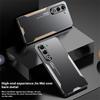 For Oppo A5 5G Phone Case Aluminium Alloy TPU PC Back Cover