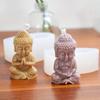 Buddha Silicone Candle Mold Church Buddha Incense Candle Plaster Decoration Mold Diy Church Candle Production Supplies