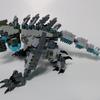 MOC Кристаллический Механический Дракон Строительные Блоки MOC Сборная Модель Частичный Головоломка Игрушка