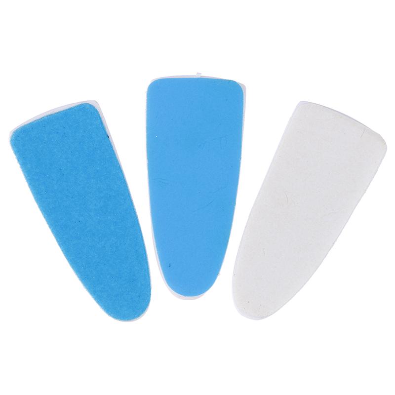 Сменные головки, 3 бита, электрическая пилочка для ногтей, набор инструментов для буфера для педикюра