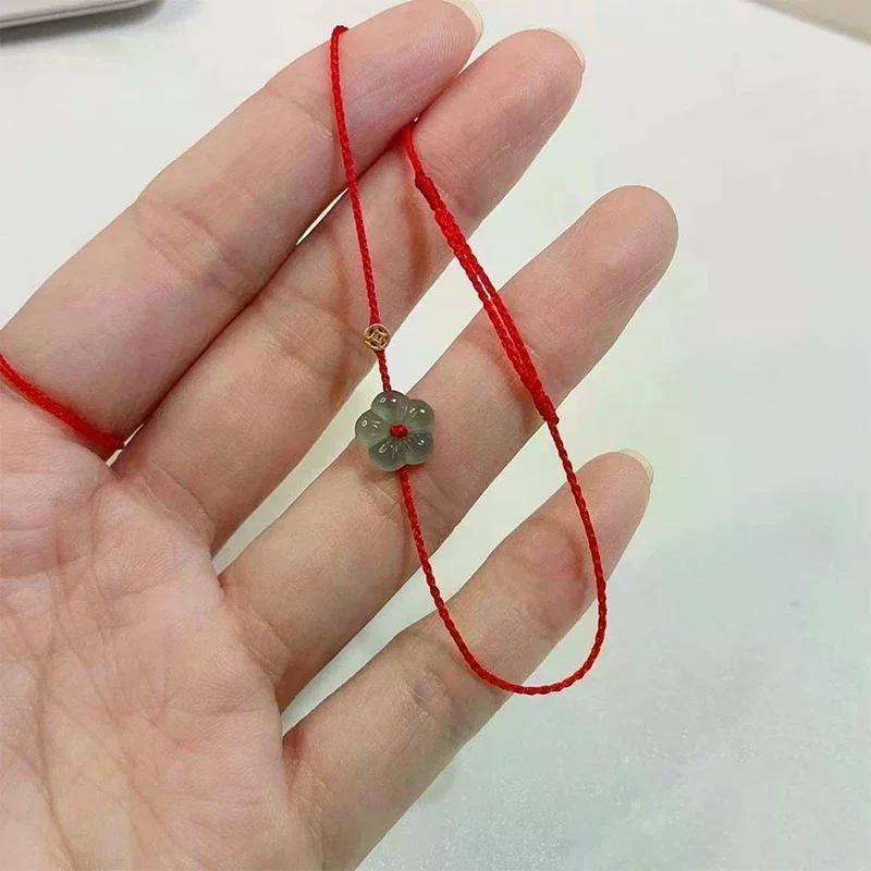 Модное креативное кольцо Lucky Rich Flower Hand Rope Ring для женщин и мужчин, регулируемые браслеты ручной работы, ювелирные изделия, подарки для пар