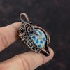 K2 Jasper Pendant Copper Wire Wrapped Gemstone Pendant Stylish Pendant Copper Jewelry Handmade Decent Pendant Gift For Her Wire Wrap Jewelry