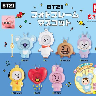ПРЕДЗАКАЗ BTS BT21 Фоторамка Талисман ГАШАПОН ЯПОНИЯ BANDAI