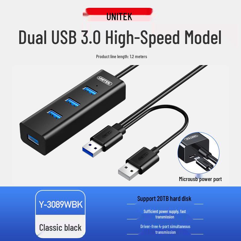 USB 3.0 Настольный концентратор-адаптер Удлинительный кабель Док-станция