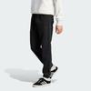 Adidas Originals Blue Version Essentials Solid Color Drawstring Casual Cuffed Sweatpants Men Bottoms Black IL6171