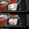 1Pair 800R Wide-Angle Large Vision Rearview Mirror Heating Replacemen Anti Dazzle Reversing For Tesla Model 3 Y X S Accessories