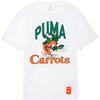 Puma Футболка с рисунком X Carrots Puma White Unisex Tops 627443-02