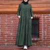 2025 Women's Middle Eastern Floral Vintage Cotton Linen Dress